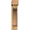 Ekena Millwork Legacy Block Rough Sawn Bracket w/ Offset Brace, Western Red Cedar, 6"W x 24"D x 28"H BKT0604X24X28LEC05RWR - alternate 3